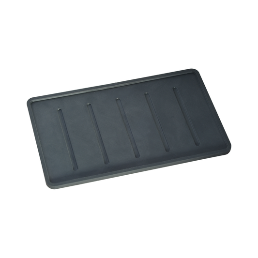 [Pack of 1] MatRx Automotive Floor Mat Universal Heel Protector Pad with Carpet Adhesive